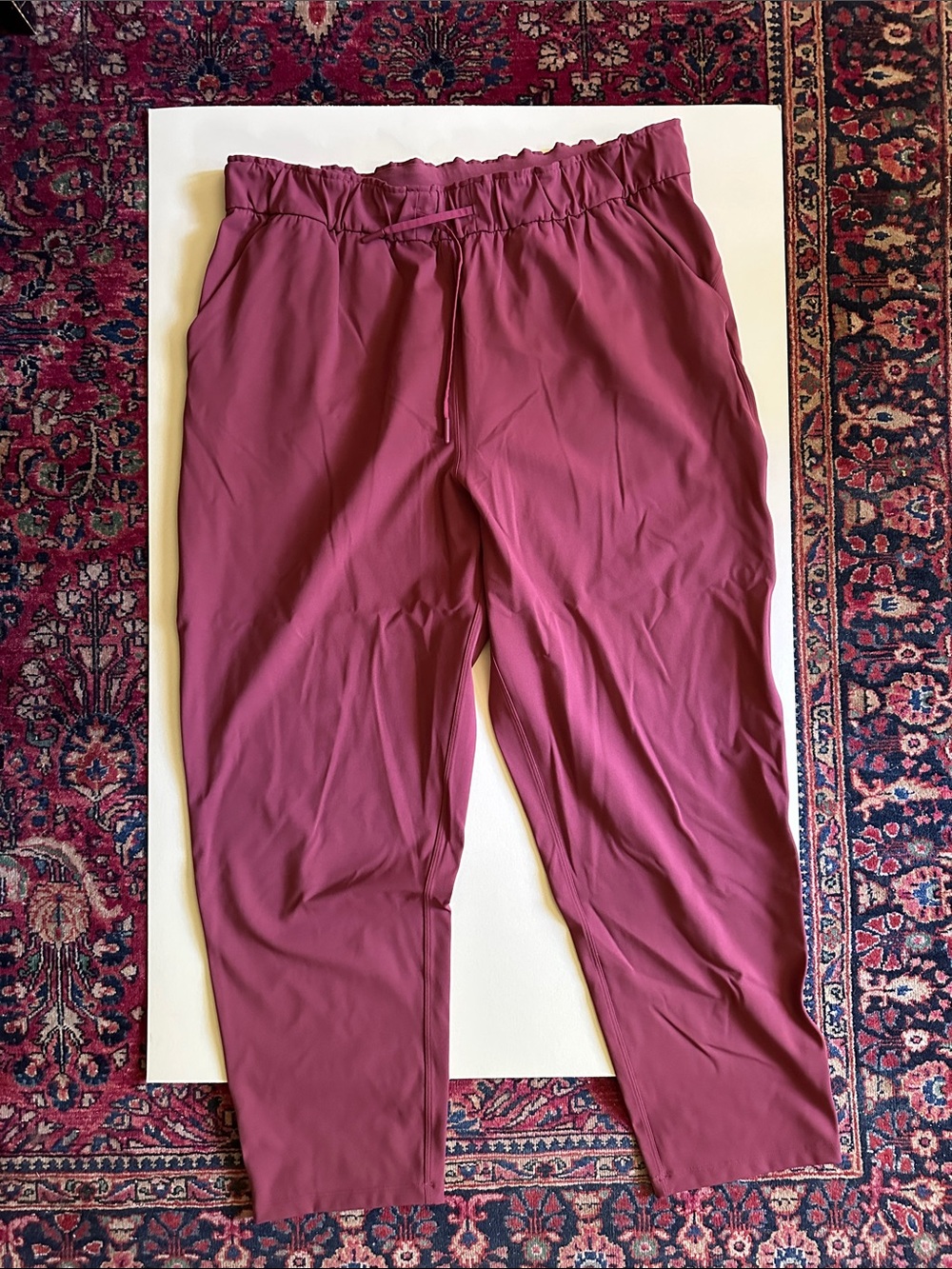 lululemon athletica Women's Keep Moving Pant 7/8 High rise , w5dcfs, size 14 EUC